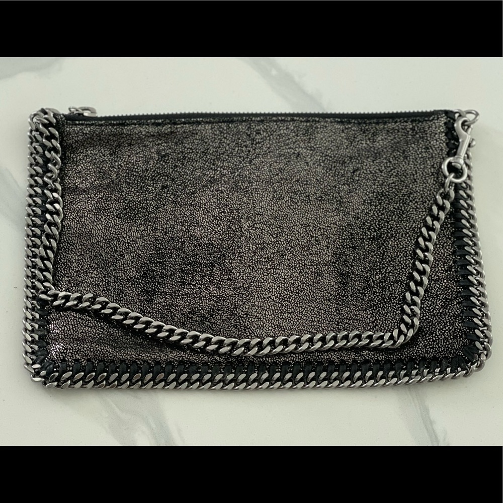 Stella McCartney Fallabela pouch with convertible strap